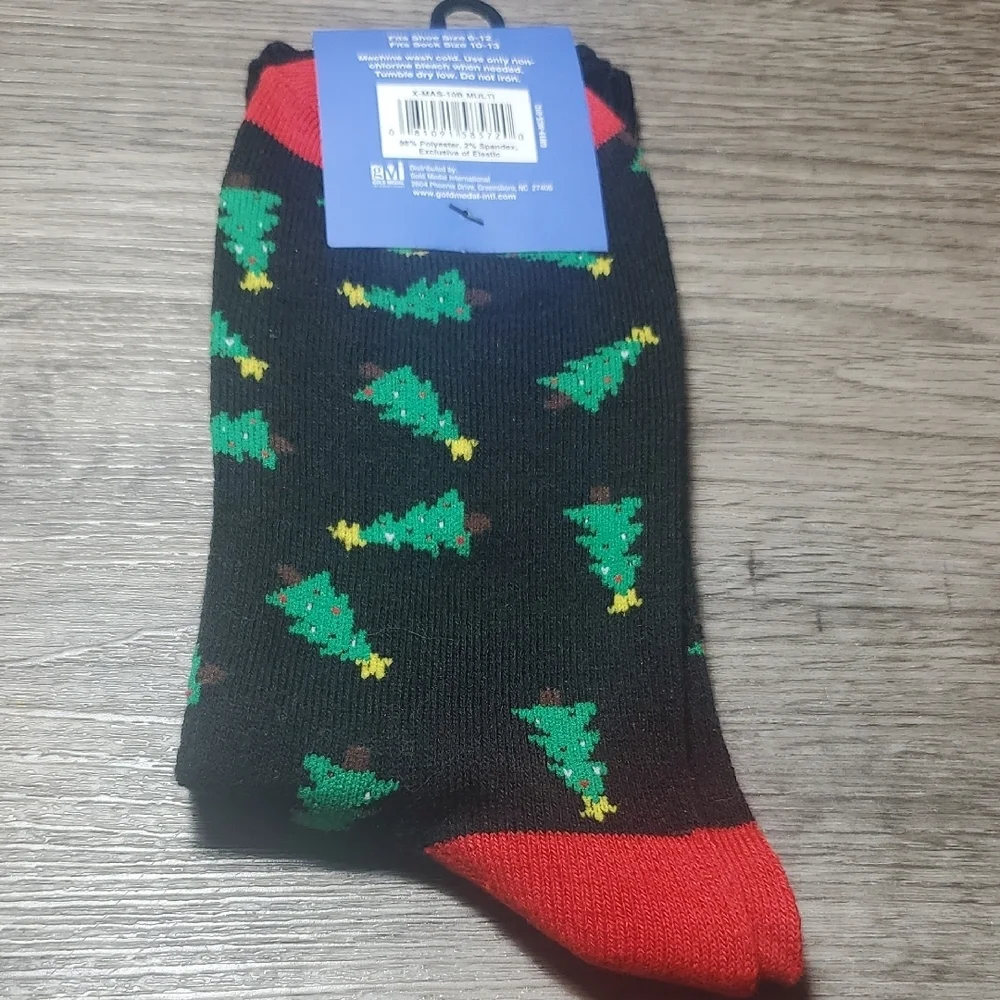 🎁Holiday Cheer Socks Set - Black and Blue